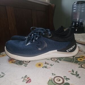 Men's Topo Dark Bluish Teal Running Shoes Ultra fly4